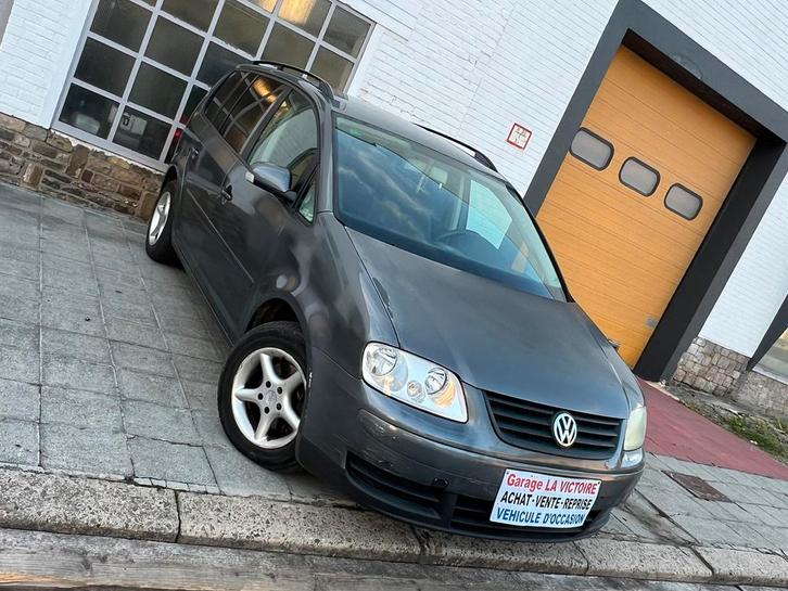 Volkswagen Touran 2005 année 5 PLaces 77kw 0032478767323, Auto's, Volkswagen, Bedrijf, Touran, ABS, Airbags, Airconditioning, Alarm