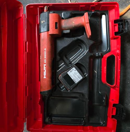 Hilti ED3500-A injector, werkt op batterijen., Zakelijke goederen, Machines en Bouw | Overig, Ophalen of Verzenden