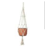 Bohemian macramé plantenhanger, Ophalen of Verzenden, Overige soorten, Minder dan 100 cm