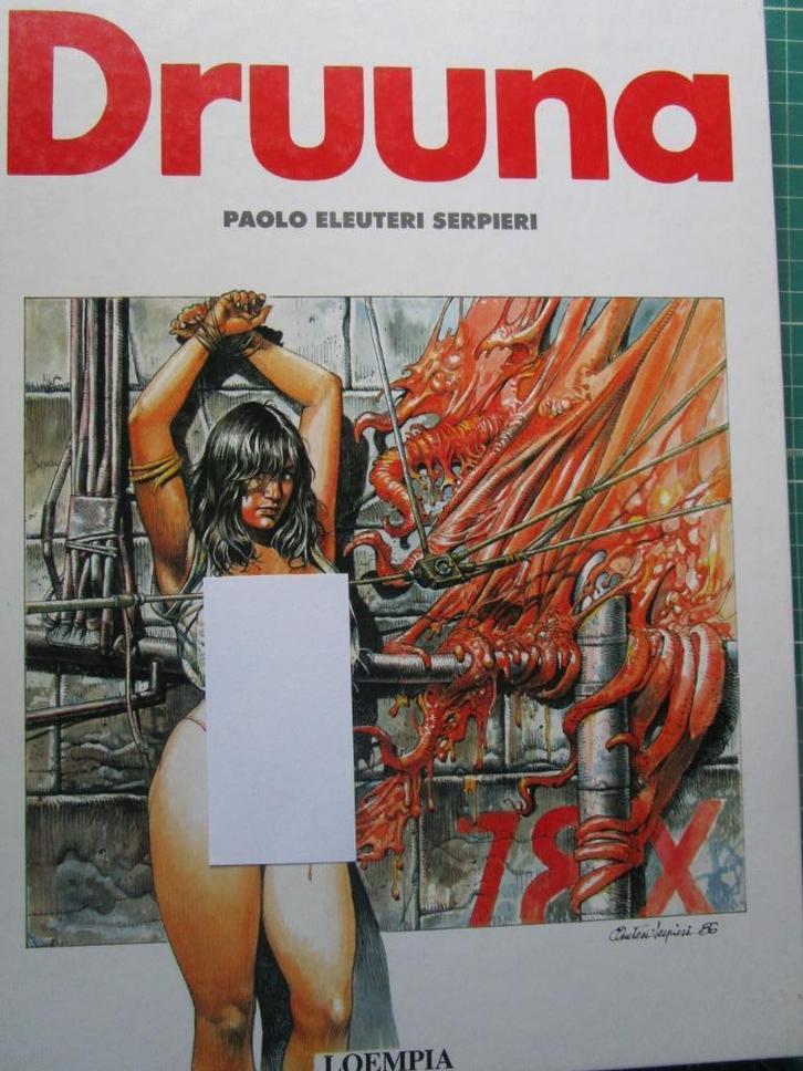 DRUUNA / Serpieri, Boeken, Stripverhalen, Gelezen, Eén stripboek, Ophalen of Verzenden