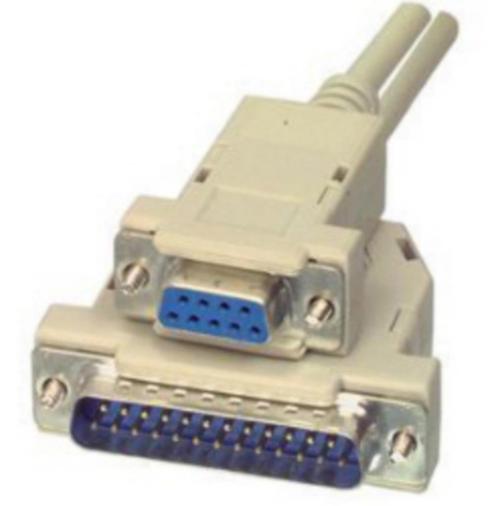 Parallelle - Seriële RS232 Printerkabel Datakabel 20cm Kabel, Computers en Software, Printerbenodigdheden, Gebruikt, Printerkabel