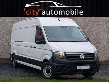 Volkswagen Crafter 2.0 TDI L4H3 DSG 3 PLACES CARPLAY GPS BLU, Autres modèles, Achat, 3 places, Noir