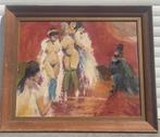 huile sur panneau signe james ensor, Antiek en Kunst, Ophalen of Verzenden