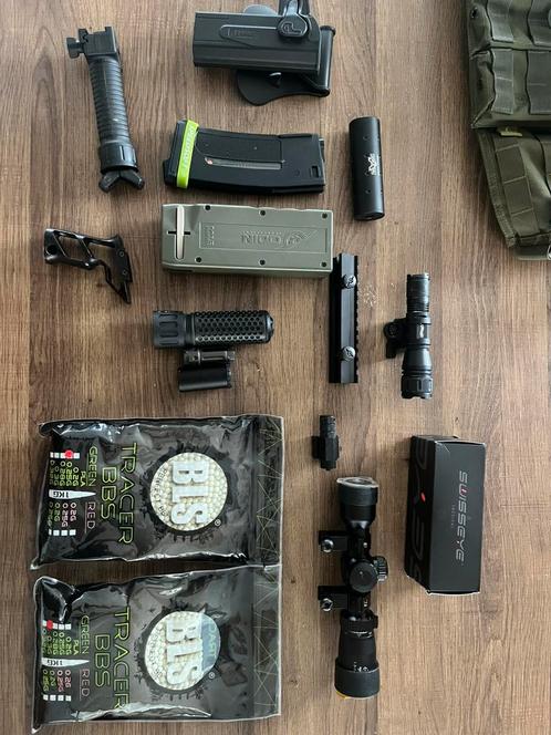 Airsoft Accessoires, Sport en Fitness, Schietsport-accessoires, Zo goed als nieuw, Ophalen of Verzenden