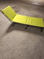 transat, Jardin & Terrasse, Chaises longues, Enlèvement, Comme neuf, Autres matériaux, Pliant