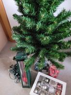 Kerstboom incl. lichtjes, kerstballen en piek, Enlèvement, Comme neuf