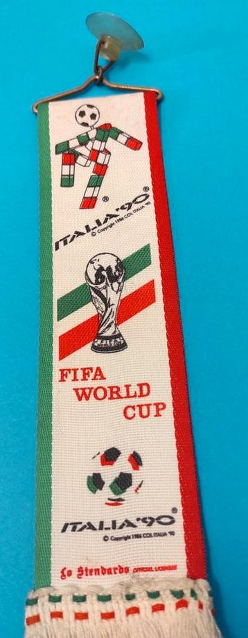 Italië wereldbeker voetbal 1990 prachtige vintage wimpel 