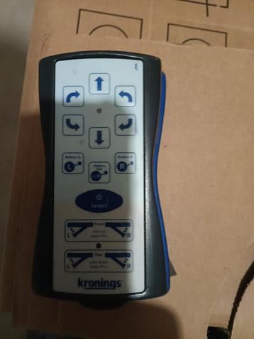 Kronings afstandsbediening mover en/of levelsysteem € 25.- beschikbaar voor biedingen