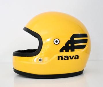 Vintage Nava helm / NOS RARE / Gran Turismo / Retro Cross, Enlèvement ou Envoi, Seconde main