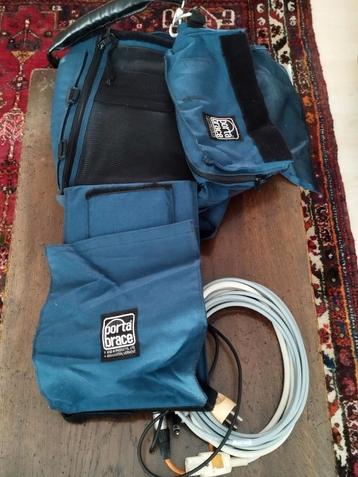 Porta Brace Backpack Camera Case Blue