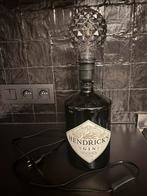 Tafellamp in fles van 1,75liter met diamanten look gloeilamp, Nieuw, Ophalen of Verzenden, Glas, Trendy