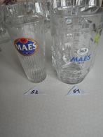 bierglas bierglazen Maes, Gebruikt, Ophalen of Verzenden, Bierglas