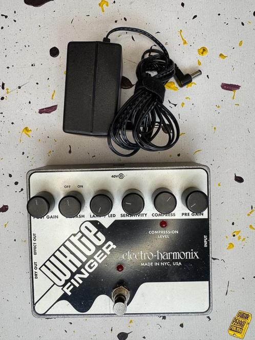 Electro-Harmonix White Finger Analog Optical Compressor, Muziek en Instrumenten, Effecten, Zo goed als nieuw, Compressor, Ophalen of Verzenden