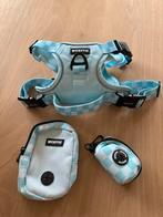 Woeffie harnas maat Large met bijpassende zakjeshouder, Dieren en Toebehoren, Ophalen of Verzenden, Zo goed als nieuw, Hondenriem