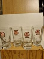 4 bierglazen Belle-Vue, Ophalen, Nieuw, Bierglas