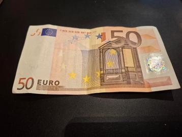2002 Italië 50 euro oude serie Trichet code J050 beschikbaar voor biedingen