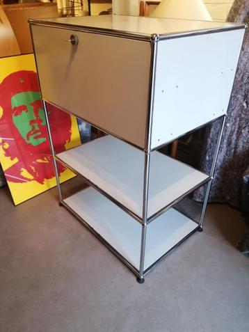 Vintage USM Haller kast, bureau, design wandmeubel disponible aux enchères