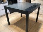 A saisir ! Doit partir au plus vite : Table haute 110/110, Glas, Zo goed als nieuw