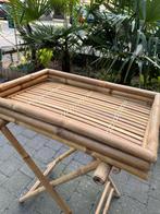 Bamboo bijzettafel, Ophalen, Zo goed als nieuw