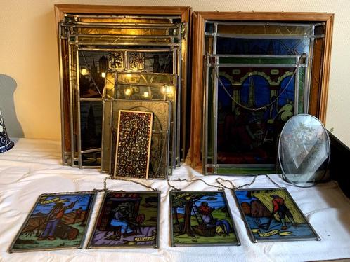 Diverse glasramen, Antiek en Kunst, Antiek | Glaswerk en Kristal, Ophalen