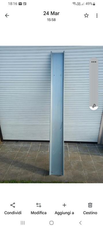 oprijplaat  beschikbaar voor biedingen