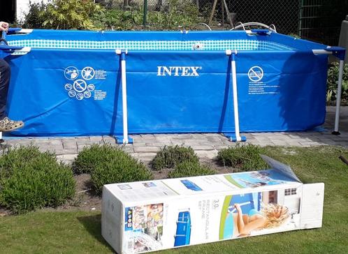 Intex zwembad 300 x 200 x 75 met alle toebehoren, Jardin & Terrasse, Piscines, Utilisé, Piscines hors sol, Moins de 80 cm, 200 à 400 cm