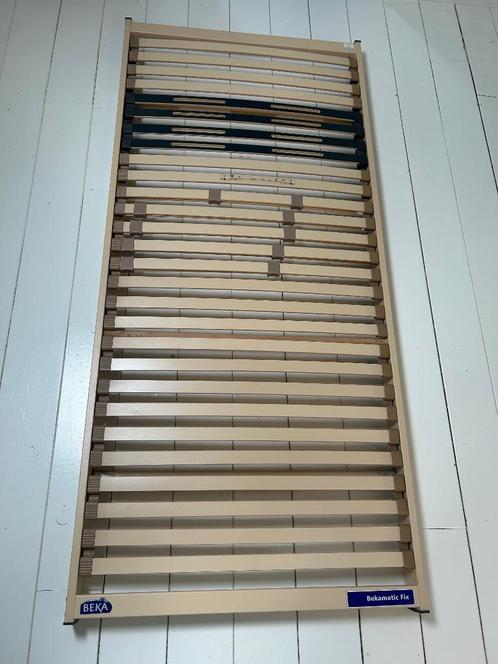 Lattenbodem 90 * 200 merk Beka Bekamatic fix, Huis en Inrichting, Slaapkamer | Matrassen en Bedbodems, Zo goed als nieuw, Bedbodem