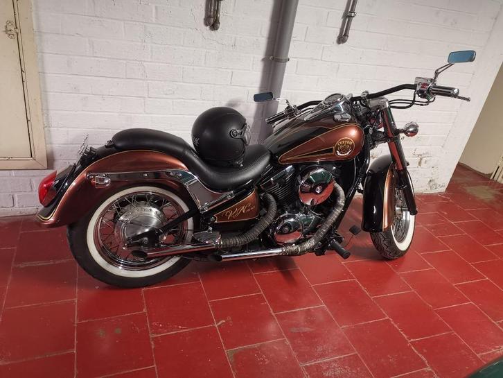 Kawasaki VN 800 custom 1995 complètement refait, Motos, Motos | Kawasaki, Particulier, Chopper, Enlèvement