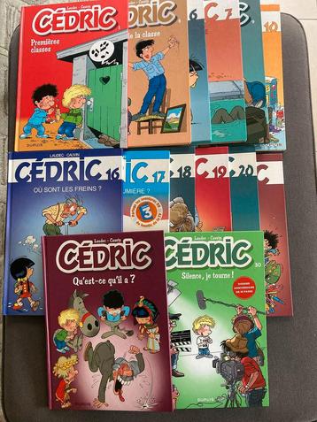 Lot de 14 bandes dessinées Cédric beschikbaar voor biedingen