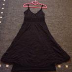 Lang zwart dubbel gevoerd kleed jurk kreukelstof Mt 38-40, Kleding | Dames, Jurken, Ophalen of Verzenden, Maat 38/40 (M), Zwart