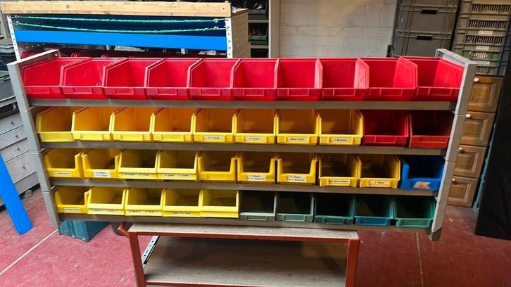 Sortimo bedrijfswageninrichting sorteerbakjes, Auto diversen, Auto-accessoires, Zo goed als nieuw, Ophalen