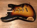 MJT Relic Stratocaster body - 3-Tone Sunburst, Ophalen of Verzenden, Zo goed als nieuw, Elektrische gitaar