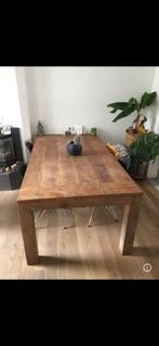 Tafel gercycleerde teak, Huis en Inrichting, Tafels | Eettafels, Ophalen