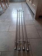 Gordijnroedes + gordijnen, Huis en Inrichting, Ophalen, Gebruikt