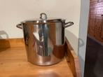 grote kookpot, Inox, Keramische plaat, Zo goed als nieuw, Ophalen