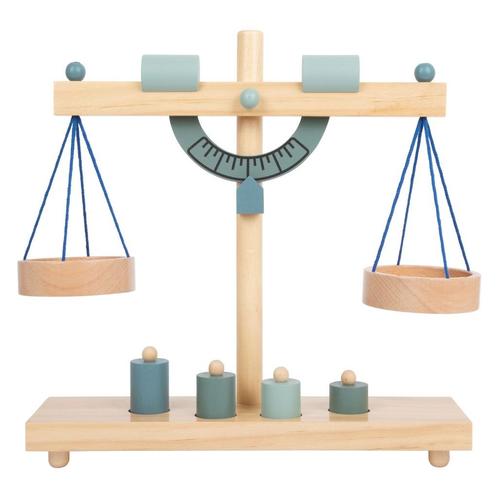 Houten weegschaal modern kinderkeukentje, Kinderen en Baby's, Speelgoed | Houten speelgoed, Nieuw, Overige typen, Ophalen of Verzenden