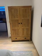 Garde robe teck, Maison & Meubles, Armoires | Penderies & Garde-robes, Teck, Avec tablette(s), 150 à 200 cm, Comme neuf