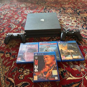 Ps4 pro, Games en Spelcomputers, Ophalen, Met games, Met 2 controllers, Refurbished
