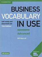 Business vocabulary in use advanced, Boeken, Ophalen of Verzenden, Zo goed als nieuw