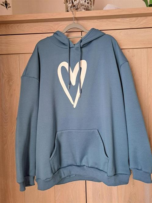 Hoodie voor dames maat XL44 (grote maat), Kleding | Dames, Truien en Vesten, Nieuw, Maat 46/48 (XL) of groter, Blauw, Ophalen of Verzenden