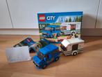 Lego city busje & caravan 60117, Kinderen en Baby's, Speelgoed | Duplo en Lego, Ophalen of Verzenden, Zo goed als nieuw, Lego