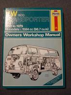 Vw transporter workshop manual, Autos : Divers, Modes d'emploi & Notices d'utilisation, Enlèvement ou Envoi