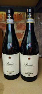 Barolo 2009 deux bouteilles, Pleine, Italie, Enlèvement ou Envoi, Vin rouge
