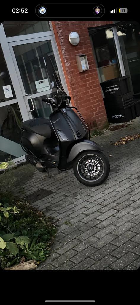Vespa Sprint Iget Notte B-klasse, Motoren, Overige Motoren, Ophalen