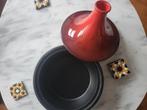 Tajine le creuset, Huis en Inrichting, Keuken | Potten en Pannen, Ophalen, Zo goed als nieuw, Gietijzer, Overige typen