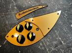 Rickenbacker golden Pickguard, Truss Rod cover and TV Knobs, Muziek en Instrumenten, Instrumenten | Onderdelen, Elektrische gitaar