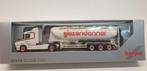 Herpa 1/87 Scania R05 Hauber Eutersilo-oplegger Giezendanner, Enlèvement ou Envoi, Herpa, Bus ou Camion, Neuf