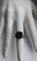 ring zwart, Handtassen en Accessoires, Ringen, Ophalen of Verzenden, Zwart
