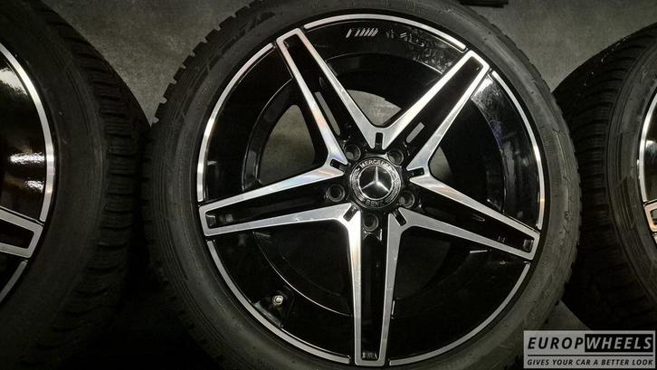 18 inch Mercedes C-klasse W206 AMG Winterbanden S206 Breedse, Auto-onderdelen, Banden en Velgen, Banden en Velgen, Winterbanden