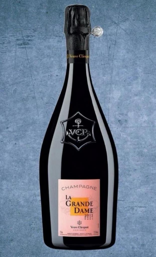 Champagne la Grande Dame 2012 rosé, Verzamelen, Wijnen, Zo goed als nieuw, Champagne, Ophalen of Verzenden